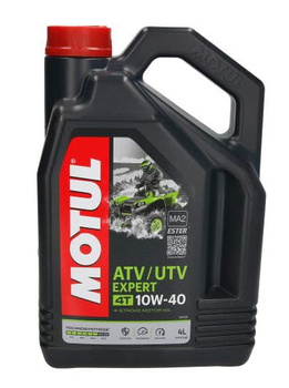 Olej silnikowy MOTUL ATV UTV EXPERT 10W40 4T 4L