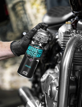 Muc-Off - Motorcycle Protectant preparat zabezpieczający każdą powierzchnię pomiędzy myciami - 400ml