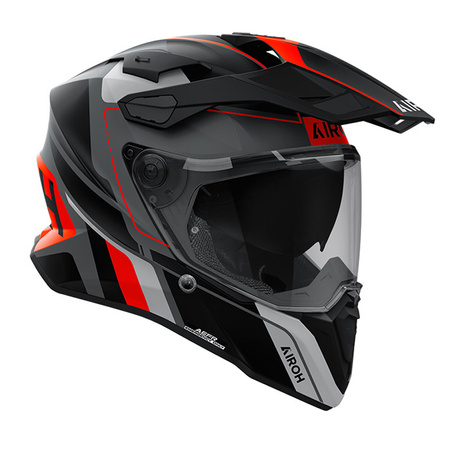 Kask integralny AIROH COMMANDER 2 SKIP (ECE 22.06) pomarańczowy/mat