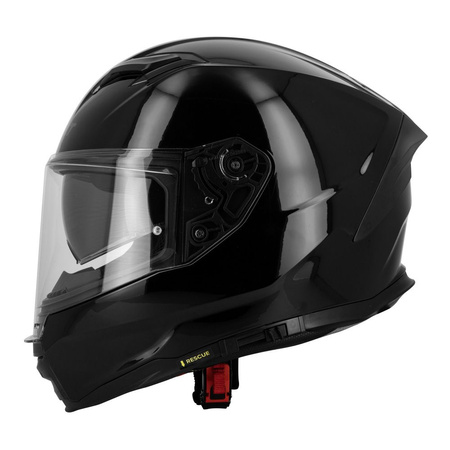 Kask integralny EIGHT - S442 VENGE R czarny/połysk