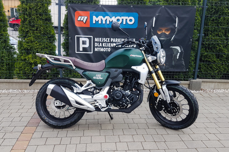 Motocykl DAYTONA ROCKSTAR 125 CBS ciemnozielony/matowy