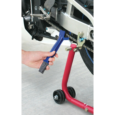 Szczotka do czyszczenia łańcucha LAMPA czarna