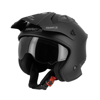 Kask otwarty na Quad/Buggy SWAPS S769 Trooper czarny/matowy