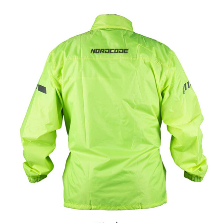Kurtka przeciwdeszczowa NORDCODE RAIN CYCLON żółta/fluo