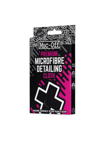 Muc-Off - Ściereczka z mikrofibry uniwersalnego zastosowania - Premium Microfibre Detailing Cloth