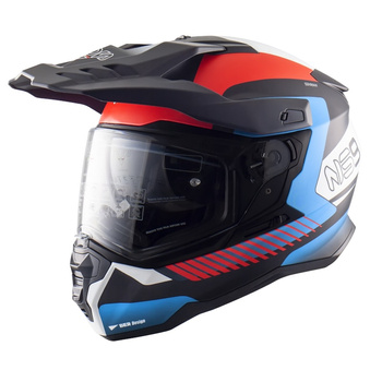 Kask ADV Enduro Dual Sport NS-9 Mirage czarny