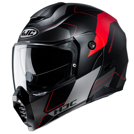 Kask szczękowy HJC C80 ROX MC1SF matowy