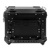 Kufry boczne X-PLOR 28L czarne /plastikowe/ + mocowanie