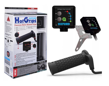 Manetki podgrzewane OXFORD PREMIUM RETRO czarne