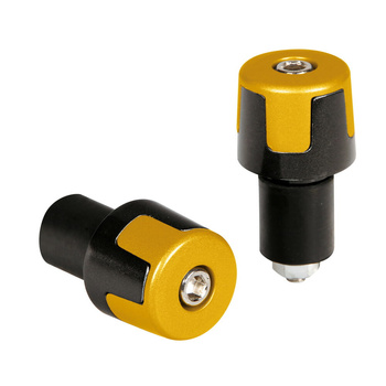 Końcówki kierownicy/manetki motocykla LAMPA złote