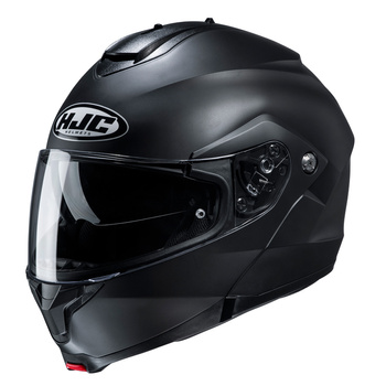 Kask szczękowy HJC C91N SEMI FLAT BLACK czarny matowy