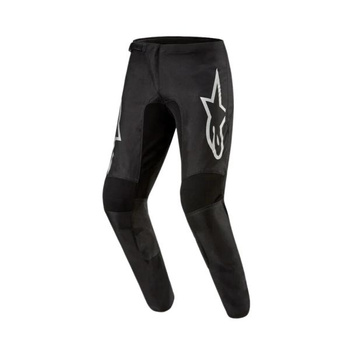 Spodnie off road ALPINESTARS MX FLUID czarno/srebrne