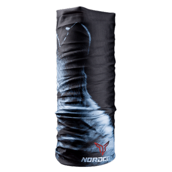 Komin motocyklowy NORDCODE 13 YELL - wyjący wilk