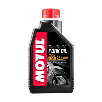 Olej do amortyzatorów MOTUL FORK OIL FACTORY LINE VERY LIGHT 2.5W 1L
