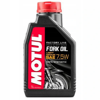 Olej do amortyzatorów MOTUL FORK OIL FACTORY LINE LIGHT/MEDIUM 7.5W 1L