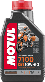Olej silnikowy syntetyczny MOTUL 7100 10W60 4T 1L