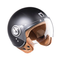 Kask otwarty NOX PREMIUM IDOL czarny/matowy