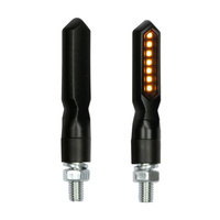  Kierunkowskazy LAMPA Piercer SQ sekwencyjne LED 12V czarne