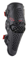 Ochraniacz kolan ALPINESTARS MX SX-1 V2 czarno/czerwone, roz. M/S