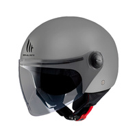 Kask otwarty MT HELMETS STREET S A12 szary połysk