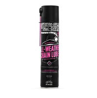Muc-Off - Smar do łańcucha na zmienne warunki pogodowe, baza ceramiczna - 400ml - All-Weather Chain Lube