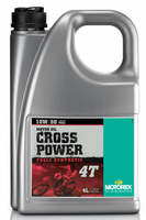 Olej silnikowy MOTOREX CROSS POWER 10W50 4L