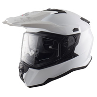 Kask ADV Enduro Dual Sport NOS NS-9 biały