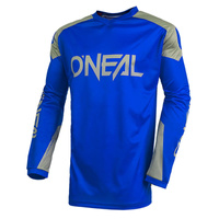 Bluza cross MX O'NEAL MATRIX niebiesko/szara
