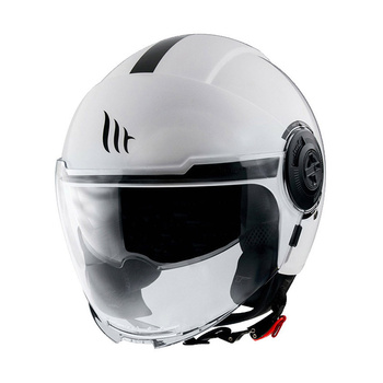 Kask otwarty MT Helmets VIALE SV S A0 biały połysk