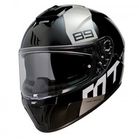 Kask integralny MT Helmets BLADE 2 SV 89 z blendą czarny/szary połysk