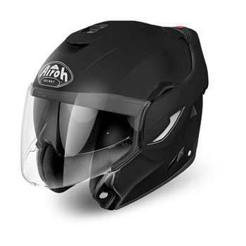 Kask szczękowy AIROH REV 19 czarny/matowy