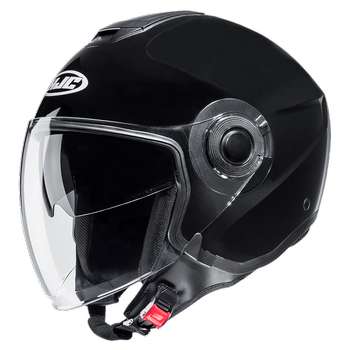 Kask otwarty HJC i40 METAL BLACK czarny połysk