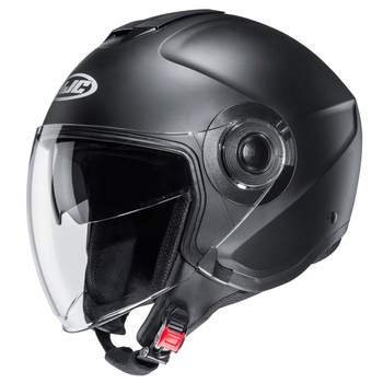 Kask otwarty HJC i40N SEMI FLAT BLACK czarny matowy