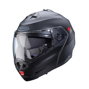 Kask szczękowy CABERG DUKE-X czarny/matowy