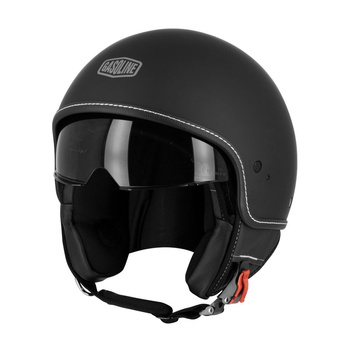 Kask otwarty GASOLINE S773 BRAVA czarny/matowy