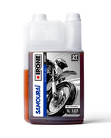 Olej silnikowy IPONE - SAMOURAI 2T - truskawkowy - 1L