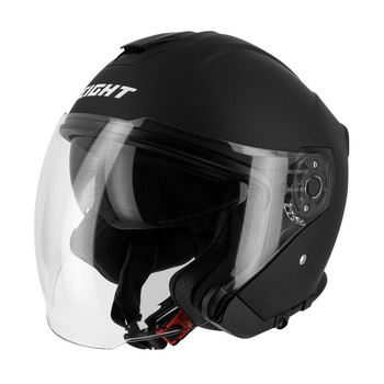 Kask otwarty EIGHT Jet S770 czarny/matowy